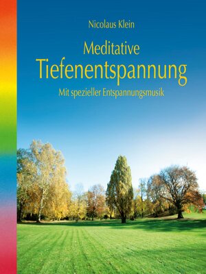 cover image of Meditative Tiefenentspannung-mit spezieller Entspannungsmusik